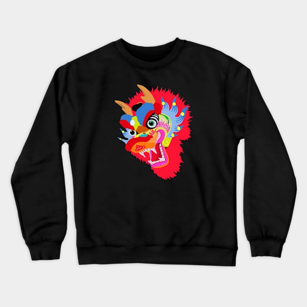 Dragon Crewneck Sweatshirt by ElviaMontemayor